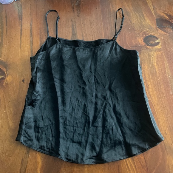 Silk black top - Picture 2 of 2